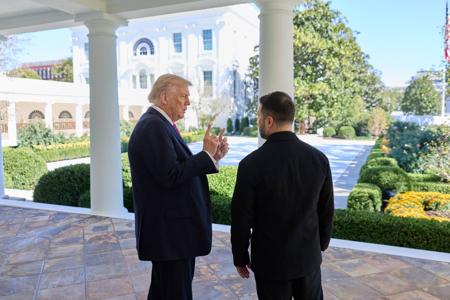 Доналд Тръмп и Володимир Зеленски